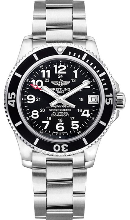Replica Breitling Superocean II 36 Black A17312C9/BD91/179A watch - Click Image to Close